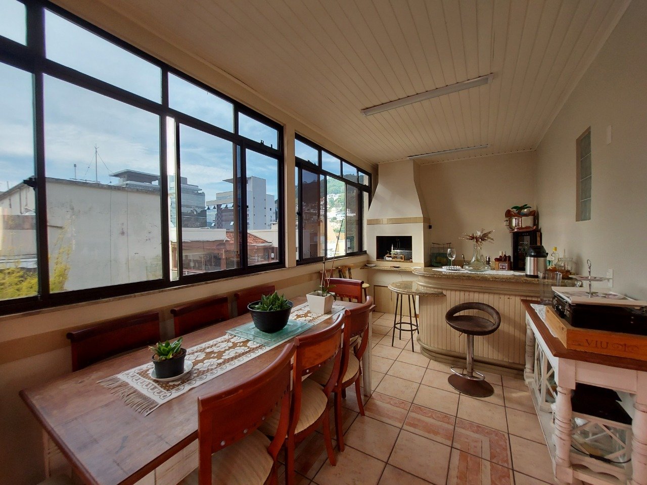 Cobertura duplex à venda no Centro: 