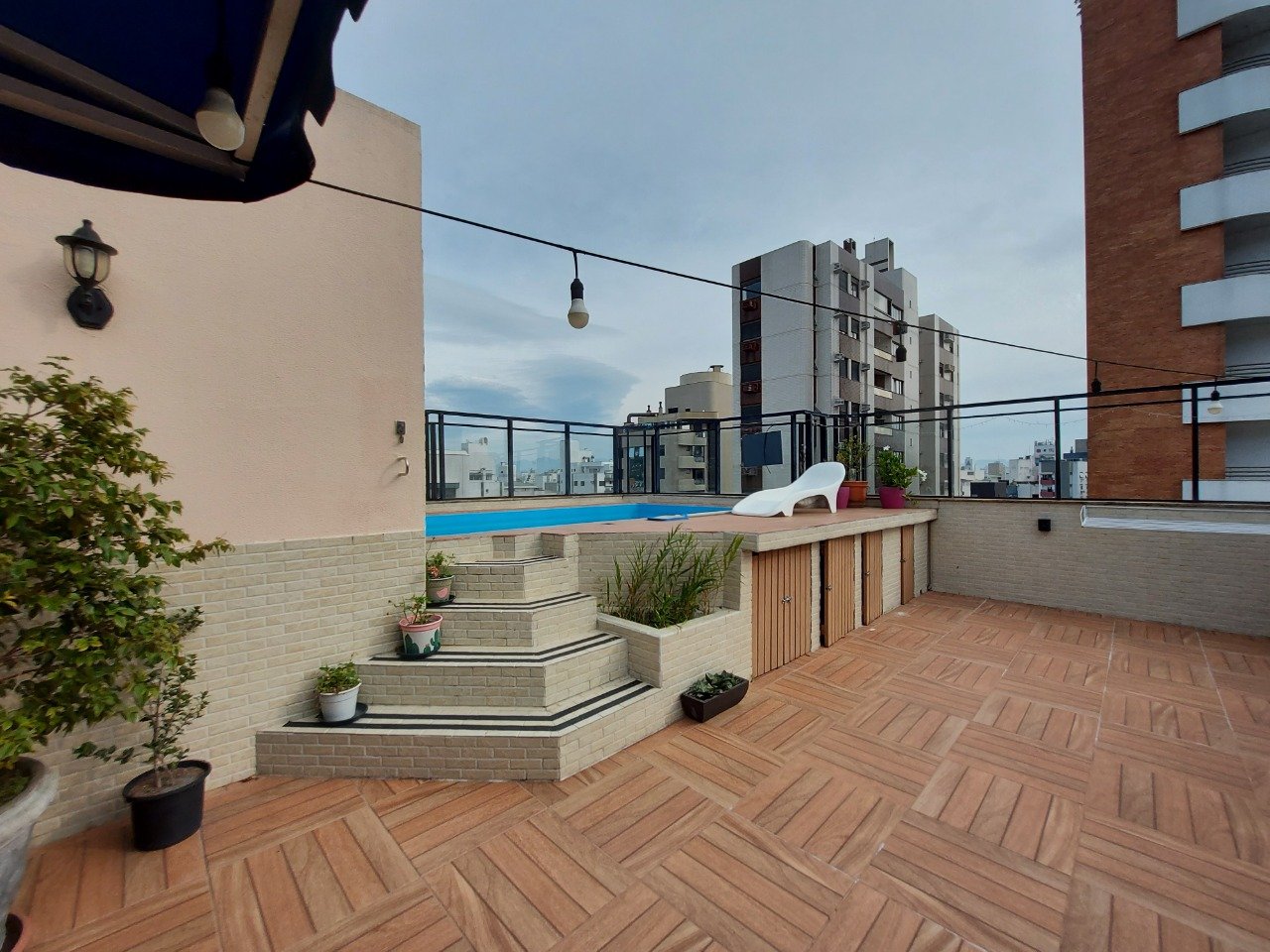 Cobertura duplex à venda no Centro: 