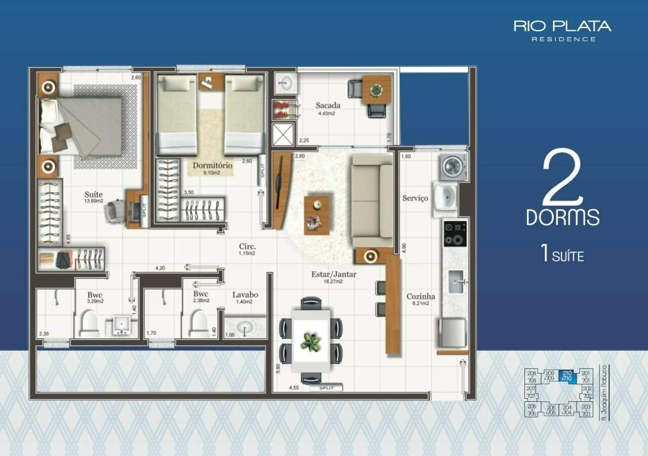 Apartamento à venda no Capoeiras: 