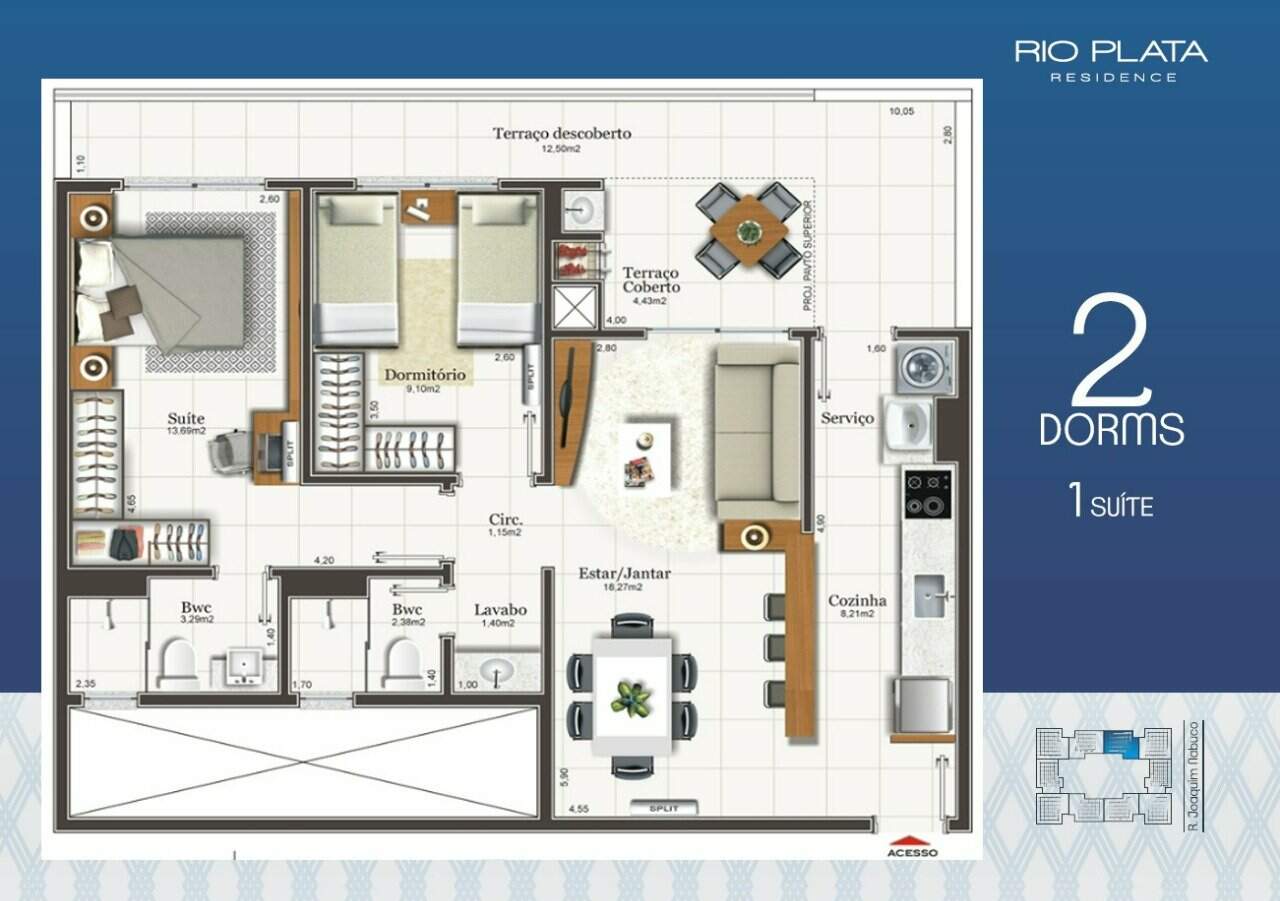 Apartamento à venda no Capoeiras: 
