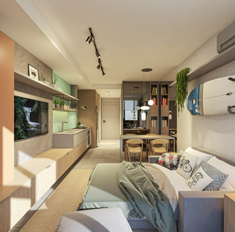 Estúdio à venda no Trindade: 