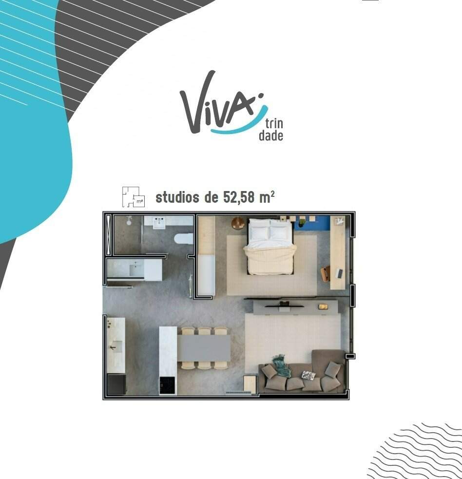 Apartamento à venda no Trindade: 