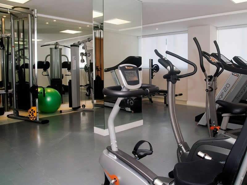Apartamento para aluguel no Itacorubi: Marina Park - sala de ginástica