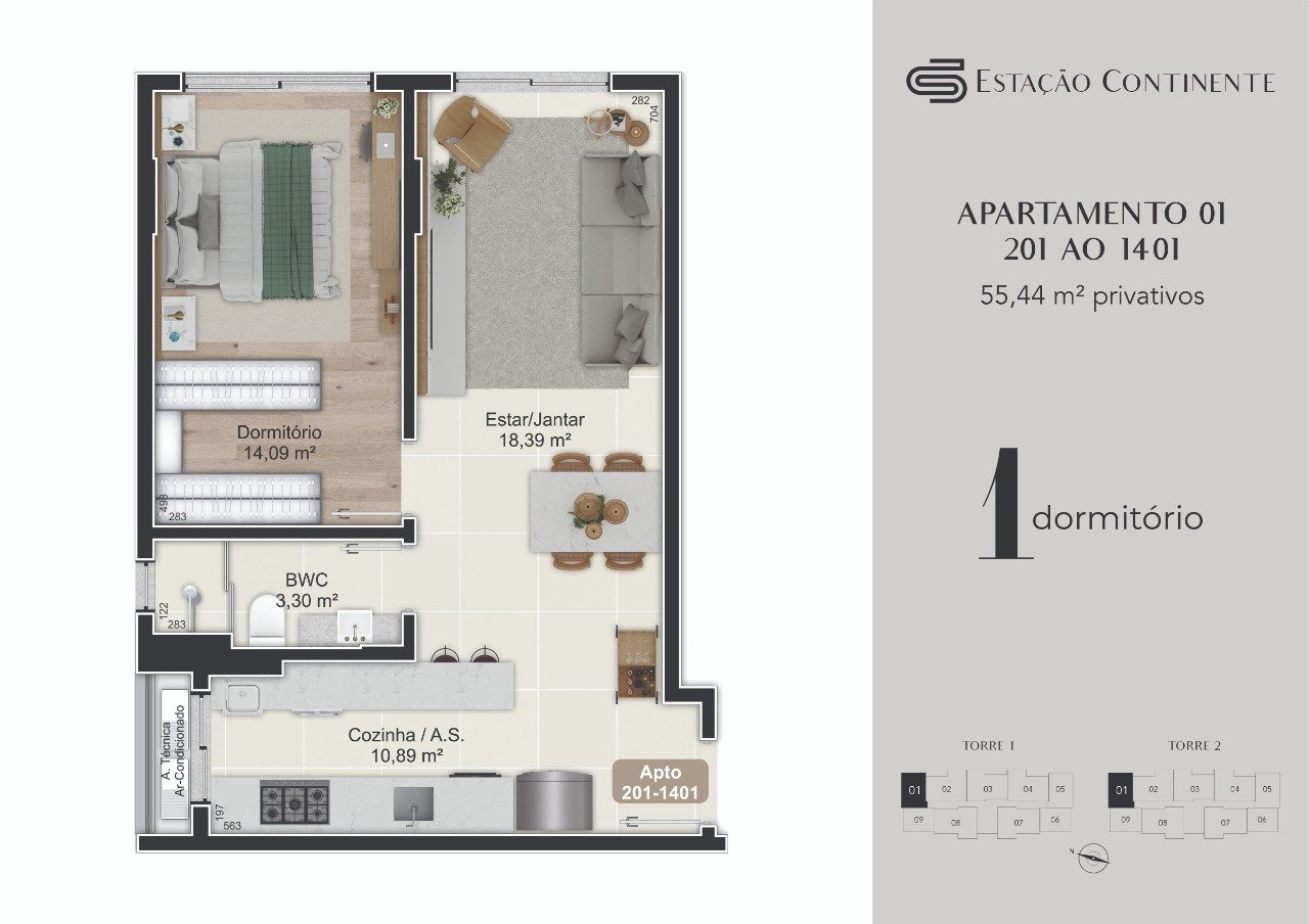 Apartamento à venda no Campinas: 