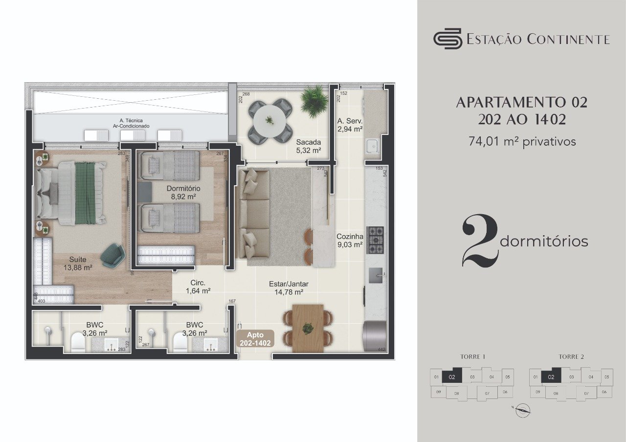Apartamento à venda no Campinas: 