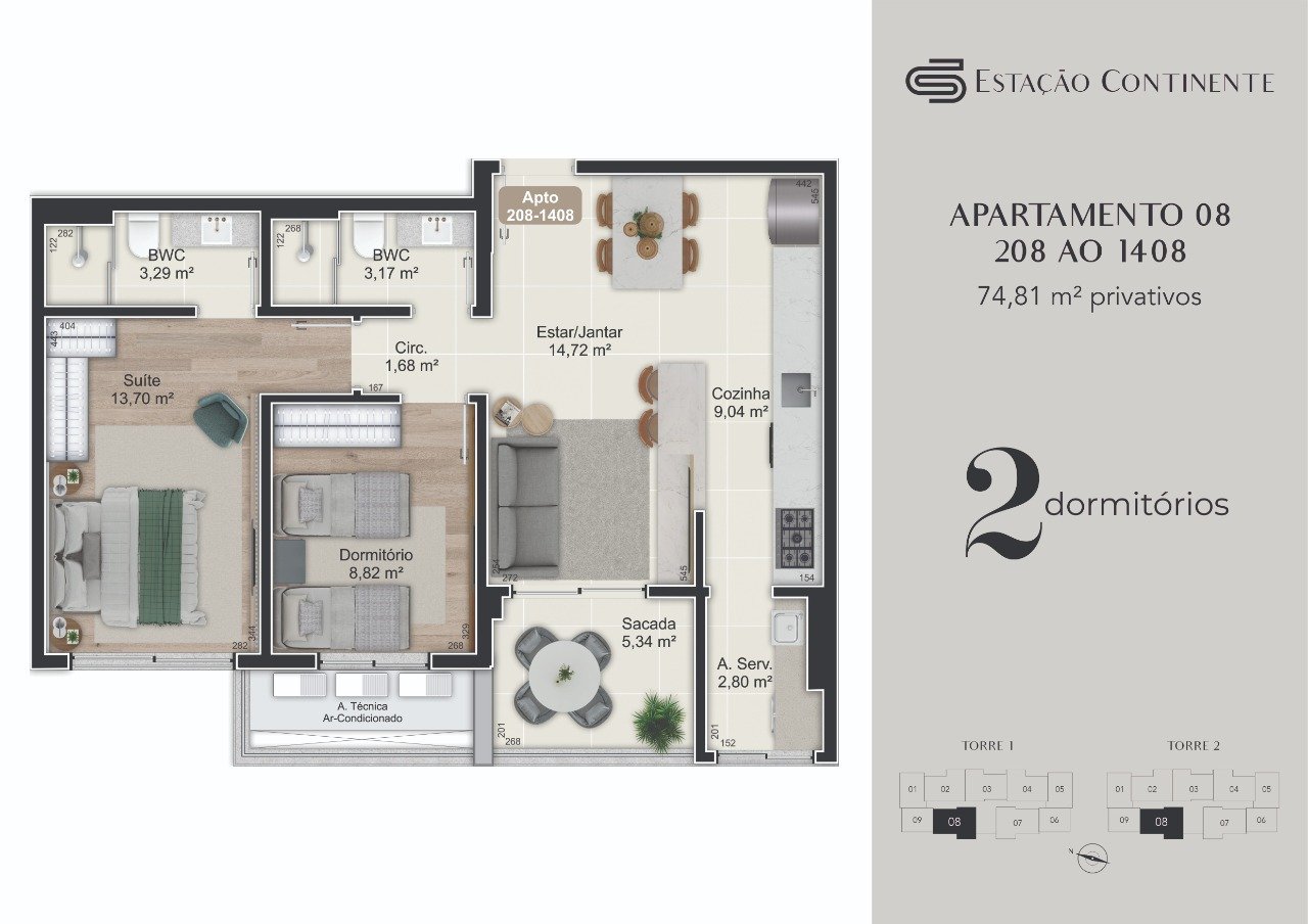Apartamento à venda no Campinas: 