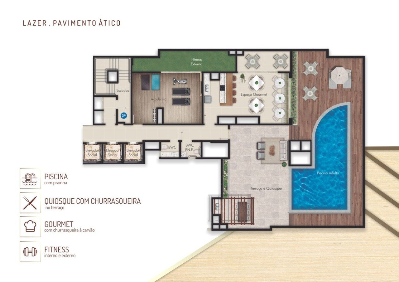 Apartamento à venda no Kobrasol: 