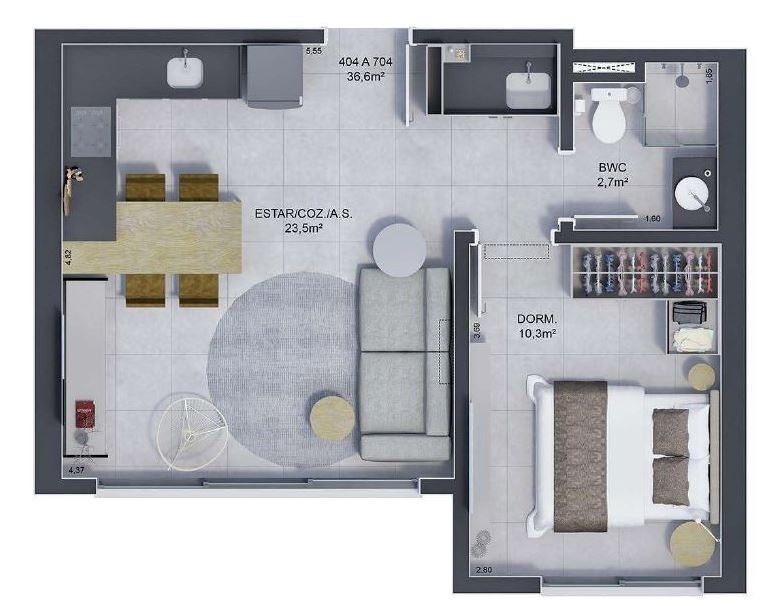 Apartamento à venda no Estreito: 