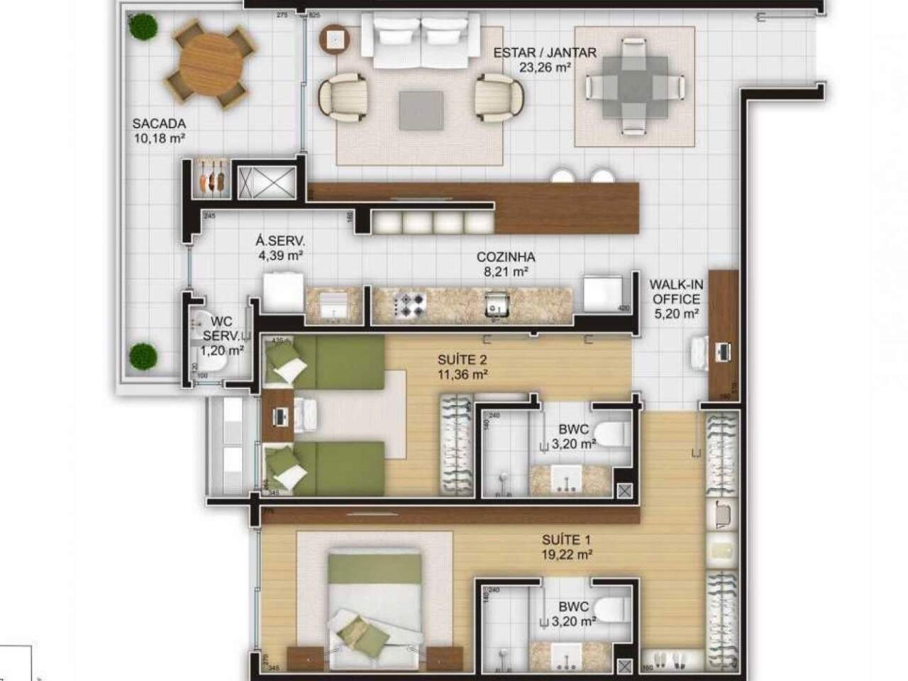 Apartamento à venda no Agronomica: 