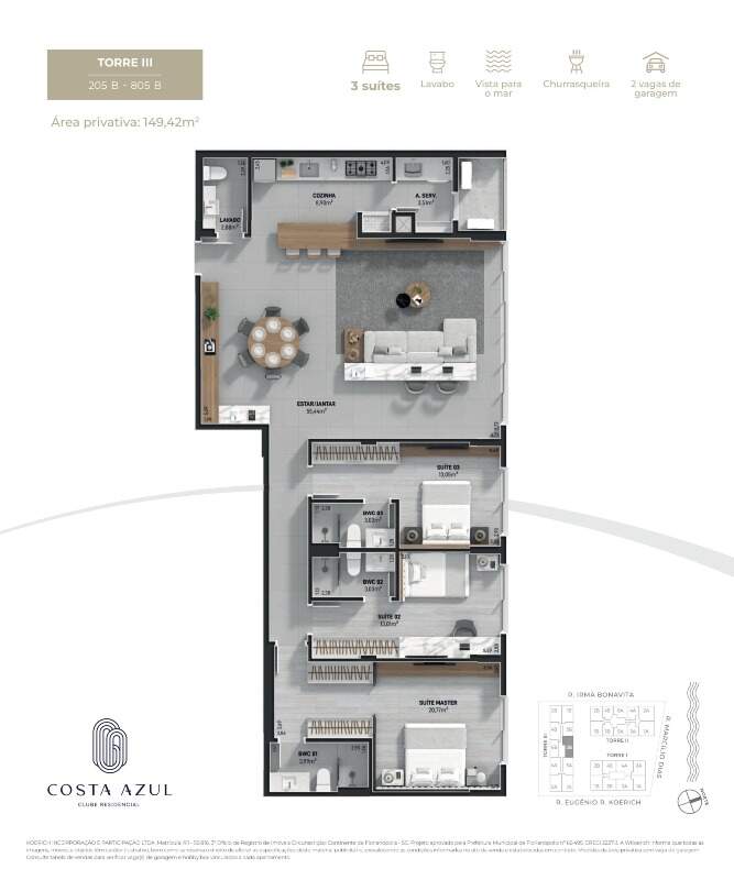 Apartamento à venda no Jardim Atlantico: 