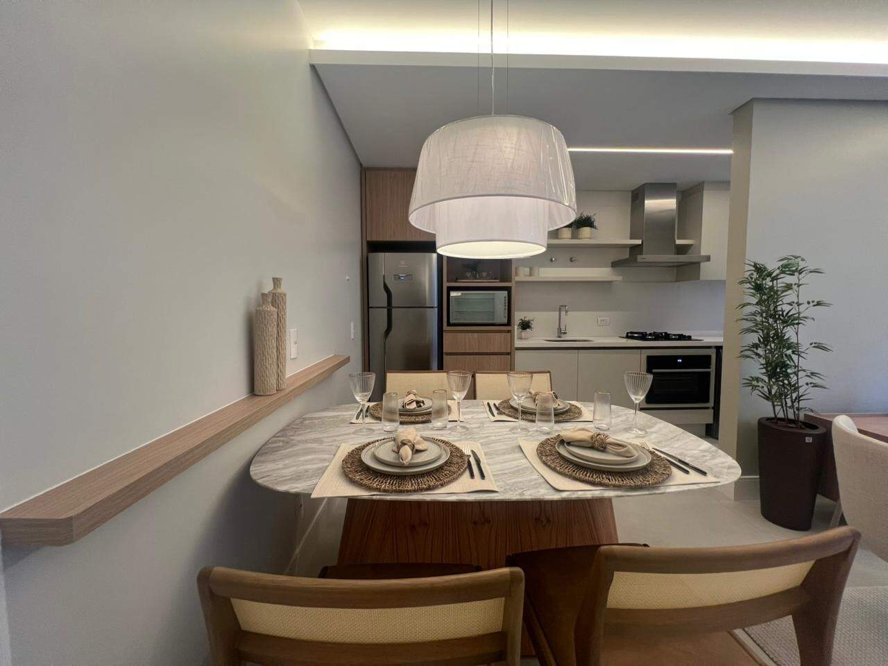 Apartamento para aluguel no Centro: 