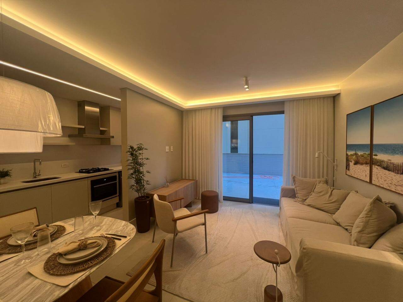 Apartamento para aluguel no Centro: 