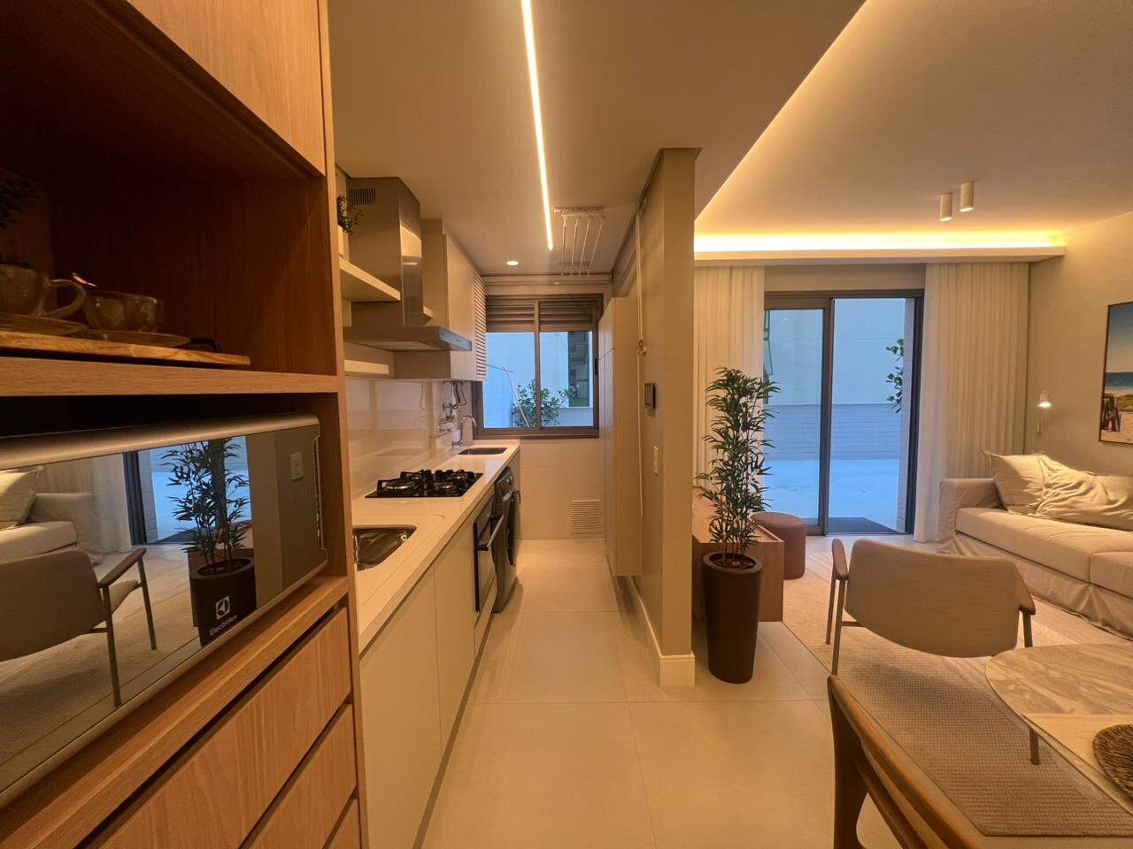 Apartamento para aluguel no Centro: 