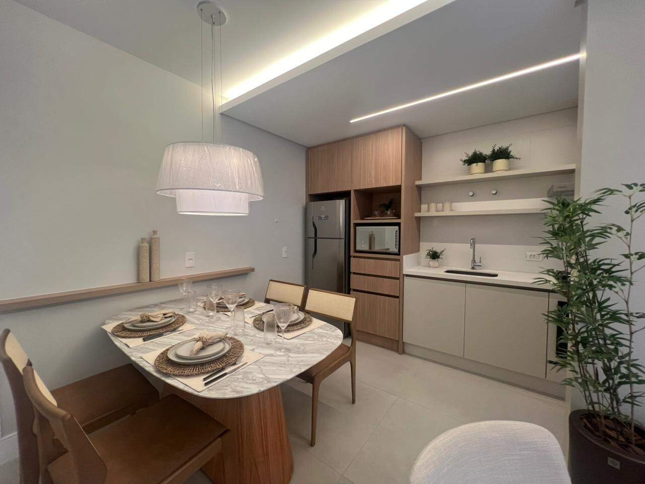 Apartamento para aluguel no Centro: 