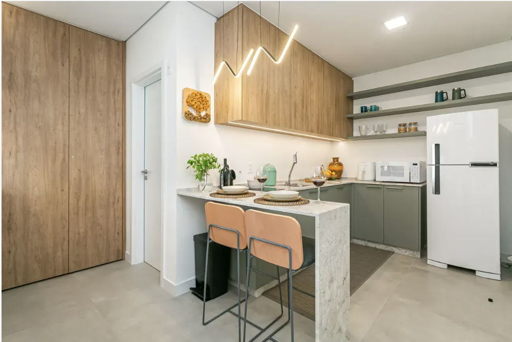 Apartamento para aluguel no Saco Grande: 