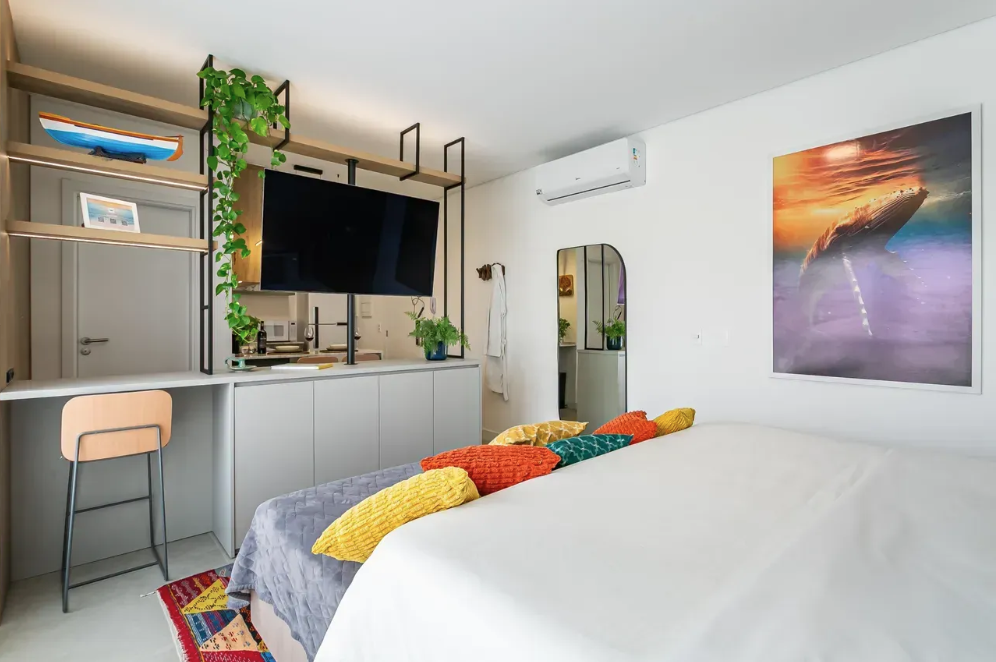 Apartamento para aluguel no Saco Grande: 