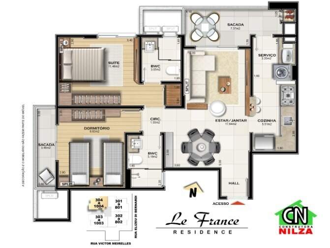 Apartamento à venda no Campinas: