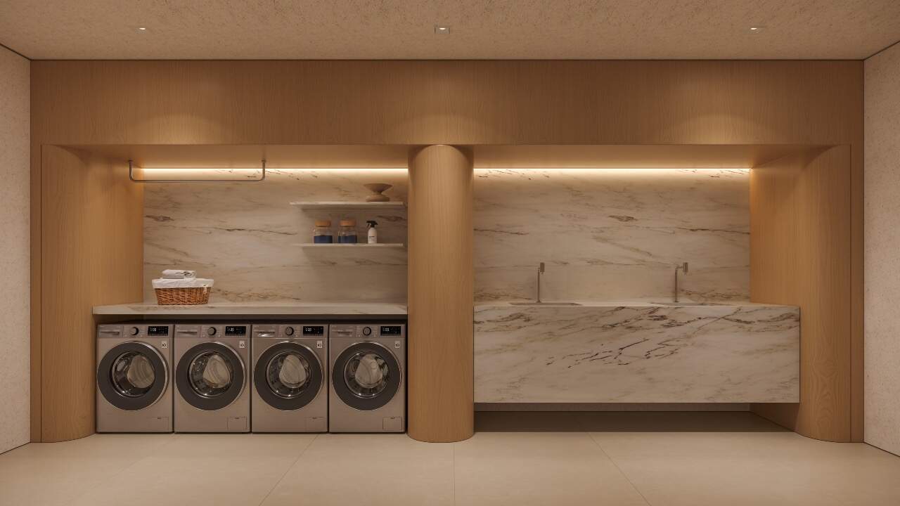 Apartamento à venda no Centro: Laundry