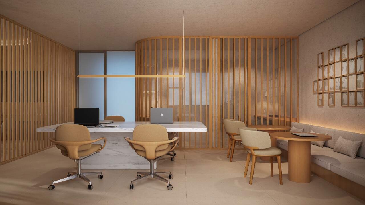 Apartamento à venda no Centro: coworking