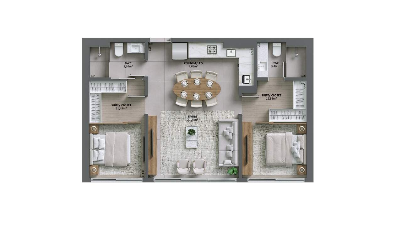 Apartamento à venda no Centro: Acesso ao prédio