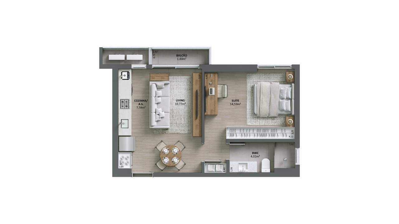 Apartamento à venda no Centro: Acesso ao prédio