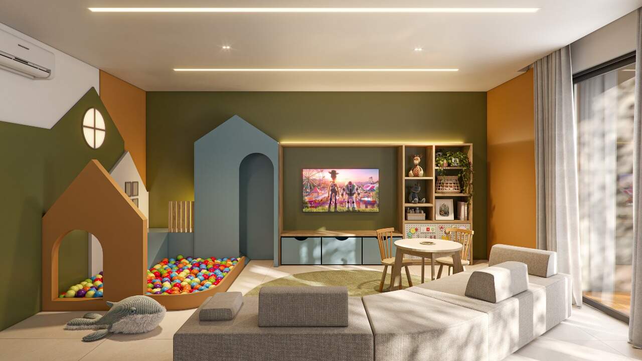 Apartamento à venda no Kobrasol: Brinquedoteca