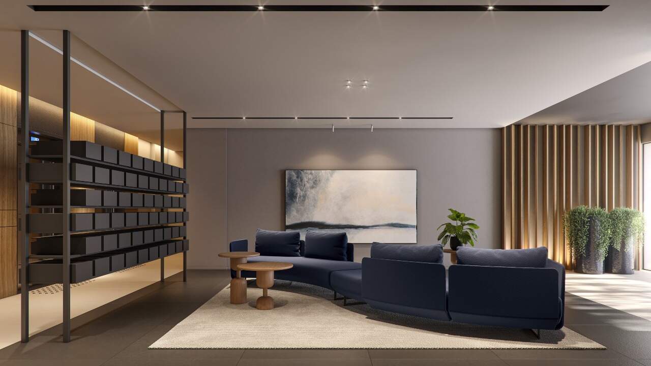 Apartamento à venda no Kobrasol: Hall de entrada