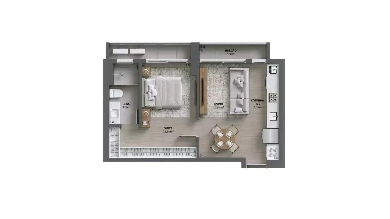 Apartamento à venda no Centro: Acesso ao prédio