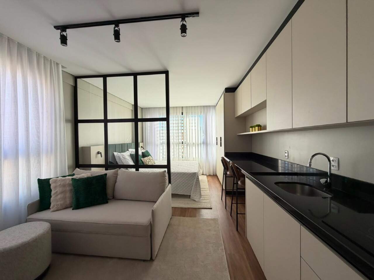 Apartamento para aluguel no Centro: 