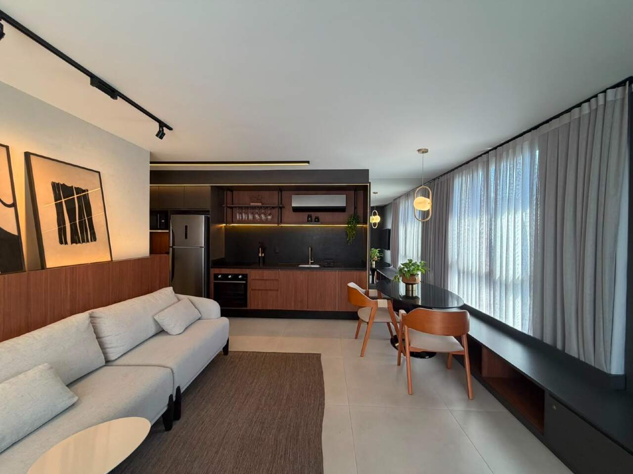 Apartamento para aluguel no Centro: 
