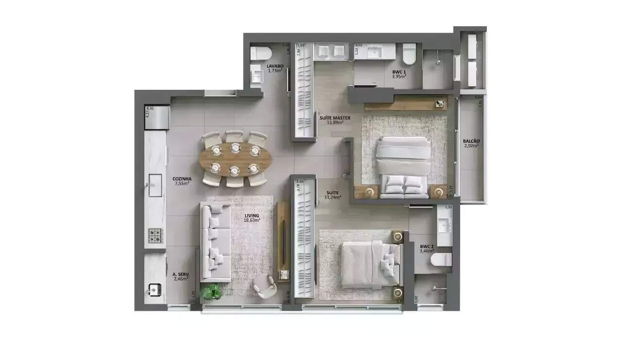 Apartamento à venda no Centro: Acesso ao prédio