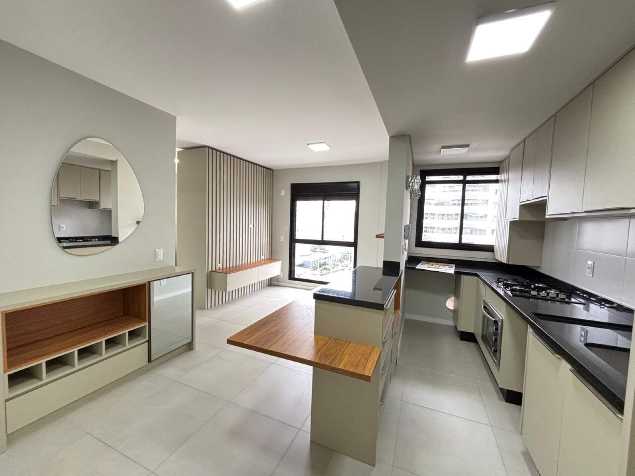 Apartamento para aluguel no Centro: 