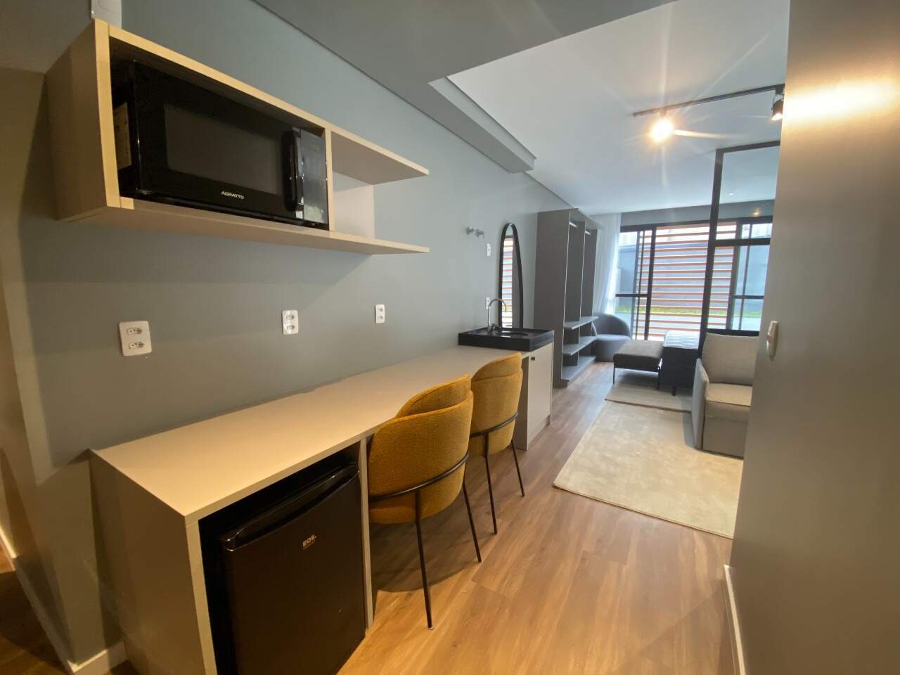 Apartamento para aluguel no Centro: 