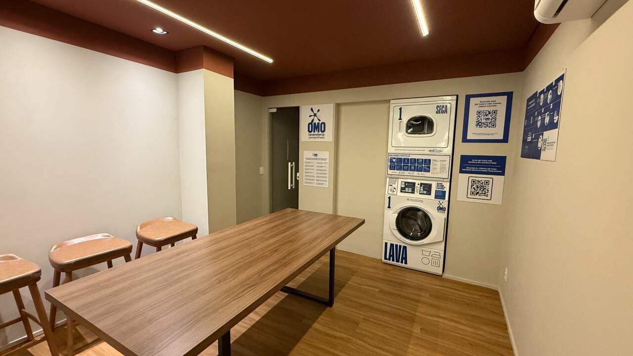 Studio à venda no Centro: Lavanderia