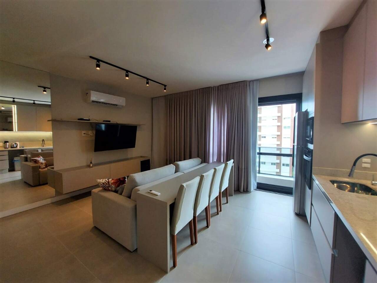 Apartamento para aluguel no Centro: 