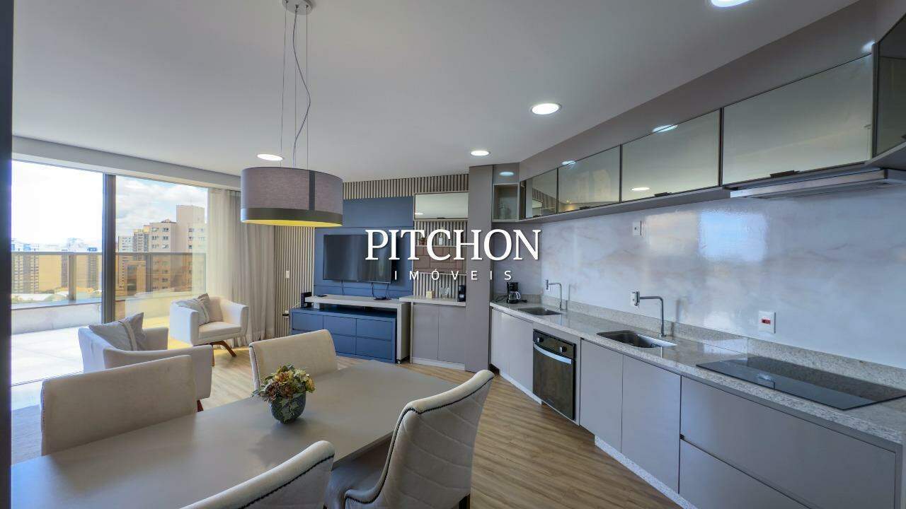 Apartamento à venda, 1 quarto com área privativa, todo mobiliado.