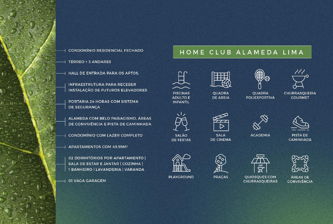 Apartamento à venda Conjunto Residencial Luiz Egydio de Cerqueira César 2 até 2 quartos R$ 0,00 até R$ 0,00 Alameda Lima Residence - Fase 2: 