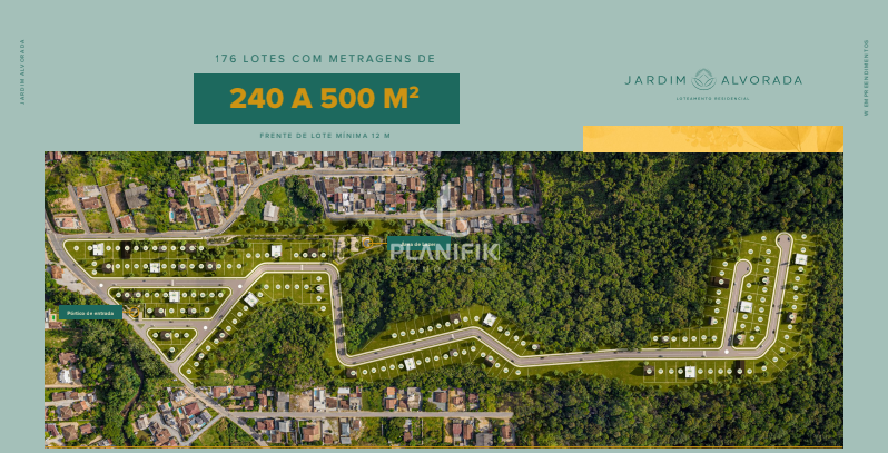 Lote/Terreno de 290m² no bairro Dom Joaquim, em Brusque | Eu Corretor