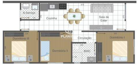 Casa de 3 quartos, 70m² no bairro Dom Joaquim, em Brusque | Eu Corretor