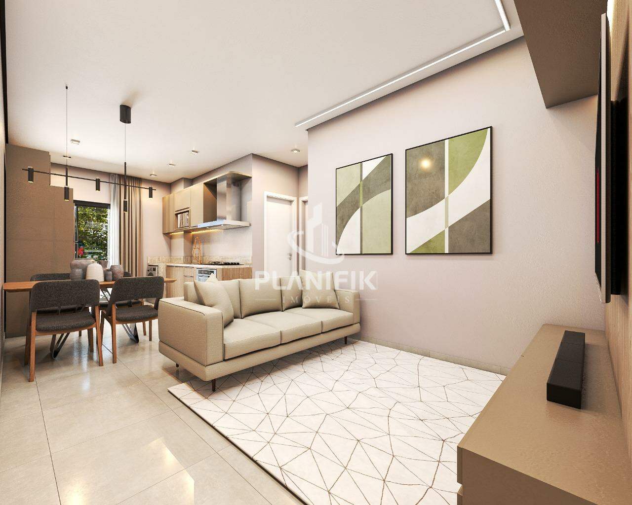 Apartamento de 2 quartos, 51m² no bairro Nova Brasília, em Brusque | Eu Corretor