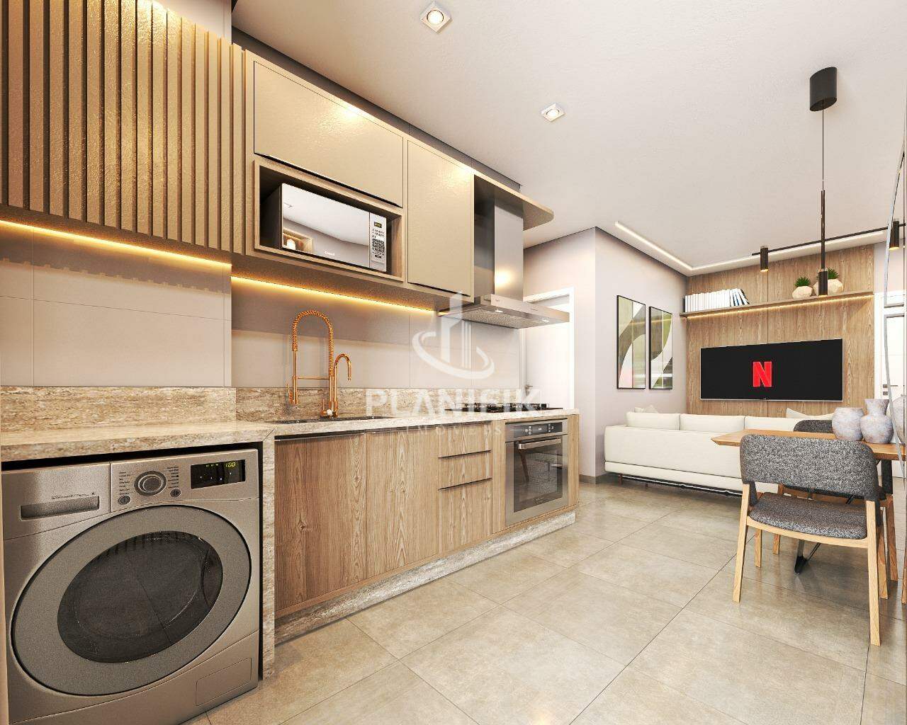 Apartamento de 2 quartos, 51m² no bairro Nova Brasília, em Brusque | Eu Corretor
