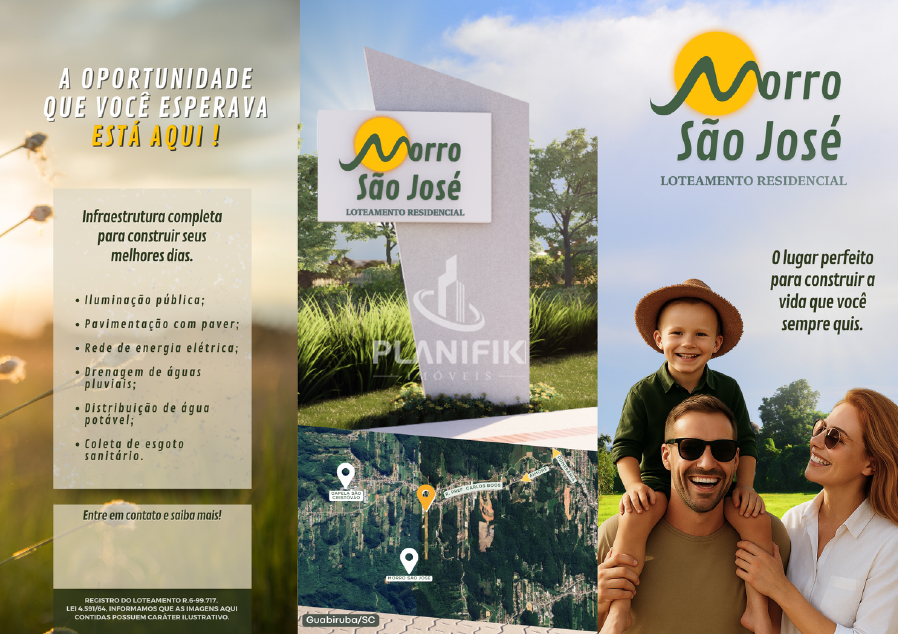 Lote/Terreno de no bairro Aimore, em Guabiruba | Eu Corretor