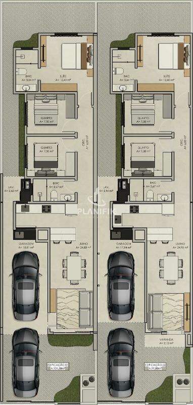 Casa de 3 quartos, 100m² no bairro Guabiruba Sul, em Guabiruba | Eu Corretor