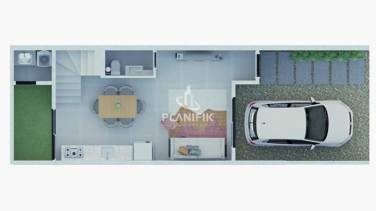 Casa de 2 quartos, 72m² no bairro Bateas, em Brusque | Eu Corretor