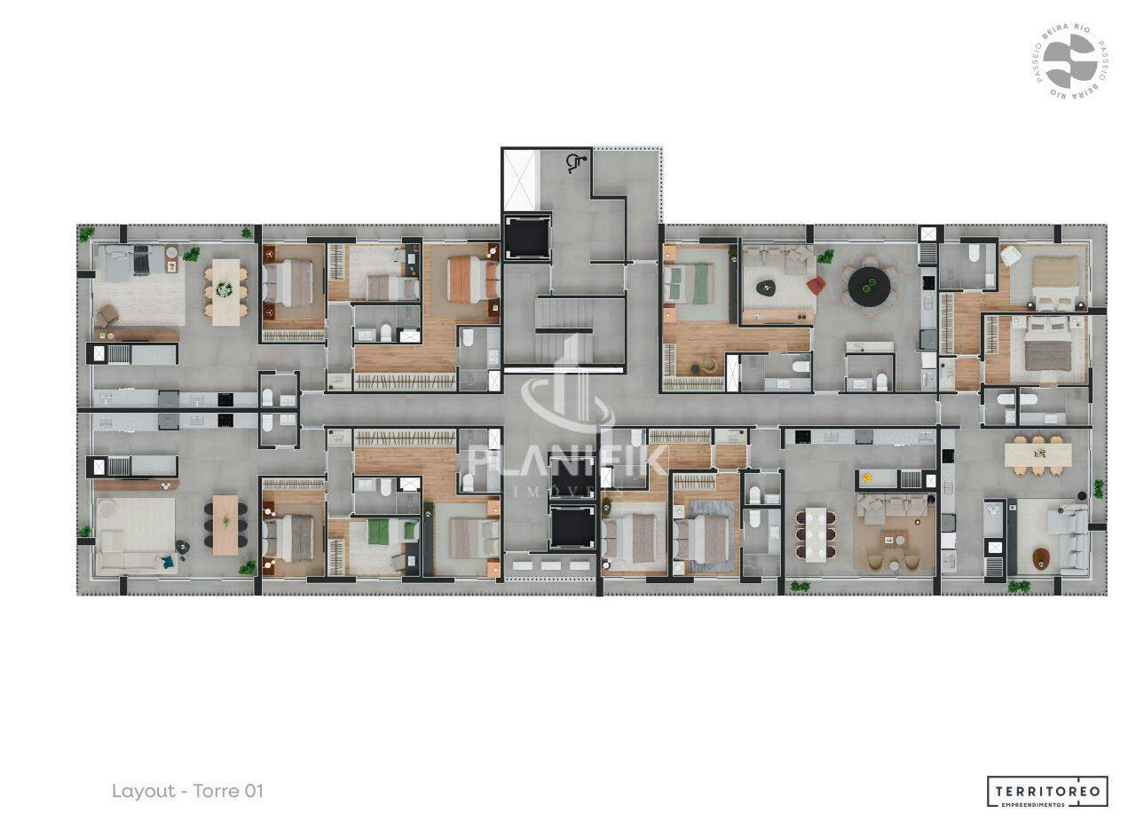 Apartamento de 2 quartos, 91m² no bairro São Luiz, em Brusque | Eu Corretor