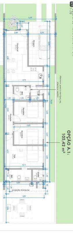Casa de 3 quartos, 105m² no bairro Águas Claras, em Brusque | Eu Corretor
