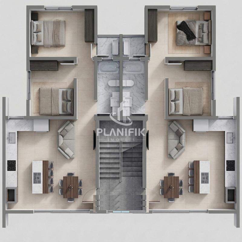 Apartamento de 2 quartos, 50m² no bairro Rio Branco, em Brusque | Eu Corretor