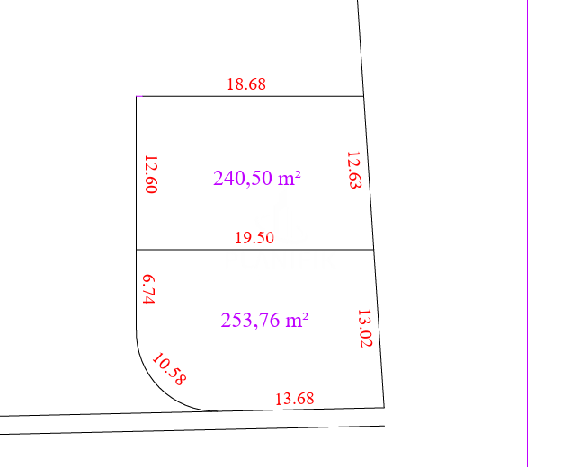 Lote/Terreno de 490m² no bairro Tomaz Coelho, em Brusque | Eu Corretor