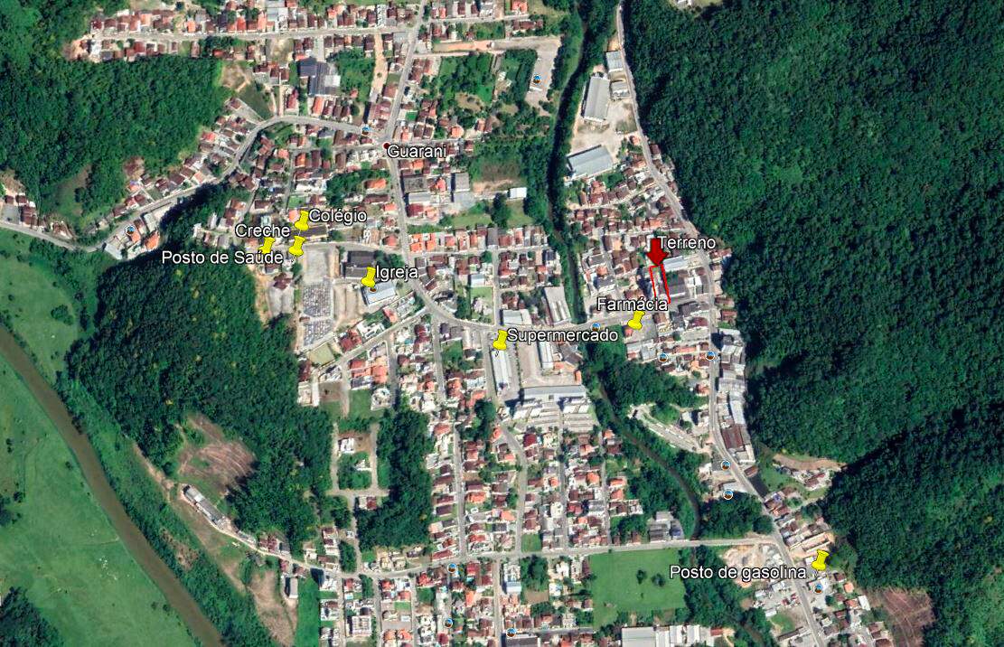 Lote/Terreno de 1110m² no bairro Guarani, em Brusque | Eu Corretor