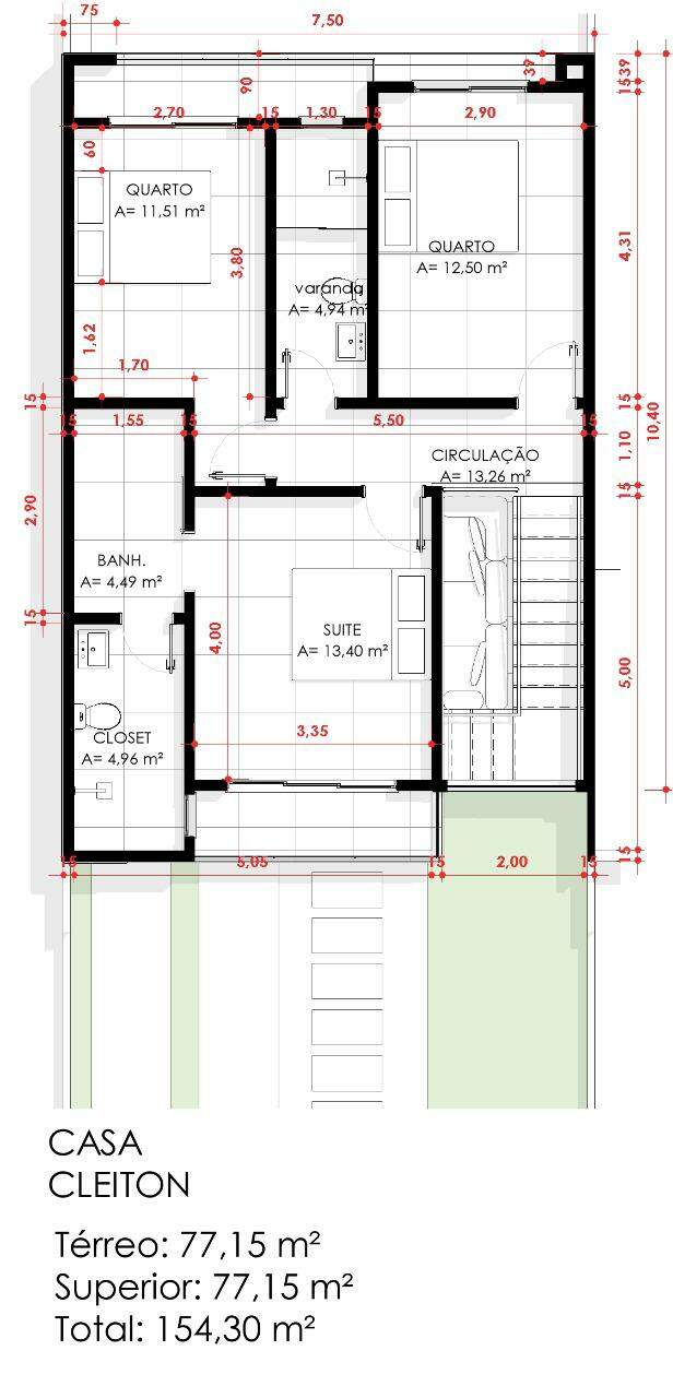 Casa de 3 quartos, 154m² no bairro Souza Cruz, em Brusque | Eu Corretor